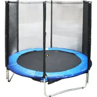Kubisport Havetrampolin 244 cm med sikkerhedsnet, op til 100 kg, TÜV NORD