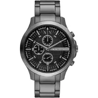 Armani Exchange Analogt ur basalgrå / sort / hvid