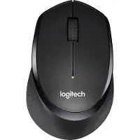 Logitech B330 Silent Plus - Mus - optisk - 3 knapper - trådløs - 2.4 GHz - trådløs modtager (USB)
