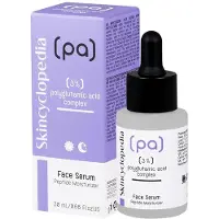 Skincyclopedia 3% polyglutaminsyreserum med retinol og hyaluronsyre - peptidbaseret fugtgivende creme til alle hudtyper, fugtgivende 30 ml