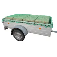 HP Autozubehör 25168 Anhængernet (L x B) 3.5 m x 2.5 m med gummispændebånd