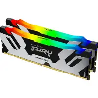 Kingston FURY Renegade RGB - DDR5 - sæt - 32 GB: 2 x 16 GB - DIMM 288-PIN - 6400 MT/s / PC5-51200 - CL32 - 1,1 V - ikke bufferet - on-die ECC