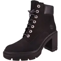Timberland Timberlandtil kvinder. TB0A5Y6C0151 Allington Heights ankelstøvler i læder med snørebånd, sort (40 W), 5-8 cm, Blonder, Casual