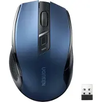 UGREEN MU006 Trådløs Mus 2.4 GHz + Bluetooth 5.0 (Marineblå)