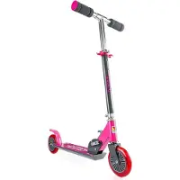 MOLTO Foldbar 2-hjulet Scooter Med Justerbar Højde Og To Støttepositioner 50kg 72-77 Cm