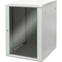 Digitus Professional Dynamic Basic Series DN-19 16U-6/6-EC - Kabinet - vægmonterbar - grå, RAL 7035 - 16U - 19