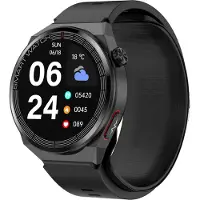 INF Smartwatch-puls, blodtryk, blodilt, 24 sportstilstande, IP67, 1,69" touchskærm Black