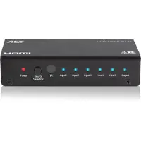 ACT 5x 1 HDMI-switch, understøtter 3D og 4K