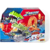 T-racers Bland Og Race Vulkanosaurus Magisk Boks