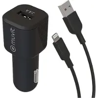 Muvit Usb-oplader + Lightning-kabel 1.2 M 2.4a 2.4a 12w