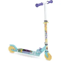 MONDO FROZEN, Klassisk scooter, Hunstik, 2 hjul, Flerfarvet, Fodbremse, Solidt hjul