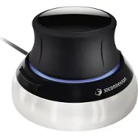 3DConnexion SpaceMouse Compact - 3D mus - 2 knapper - Sort