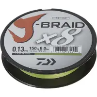 Daiwa J-braid 8b Flettet Fiskesnøre 300 M