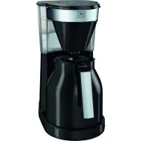 Melitta Easy Top Therm II 1023-08 - 1L filter kaffebryggare - 1050 W - Svart
