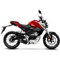Leovince Lv One Evo Honda Cb 125 R Neo Sports Café 18-20 14246ek Carbon Homologeret Fuldlinjesystem