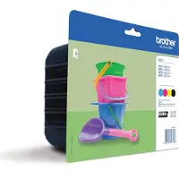 Brother LC221VALBP / LC 221 Value Pack 4-Pack Ink