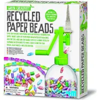 4M - Green Creativity - Genbrugspapir Perlelaver - - OneSize - Kreasæt