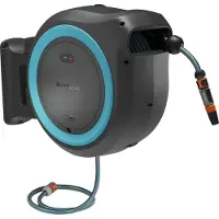Gardena Batteridrevet vægslangeboks PowerRoll turkis XXL 4