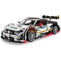 Mould King 13075 C63 racerbil byggesæt / 1:10 bilmodel med V8-motor og 2270 dele