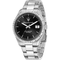 Maserati Herreur R8853100028 Competizione Sort/Stål Ø43 mm