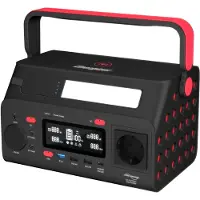 Energizer bærbar powerstation med 60W PD. Sort