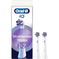 Oral-B Io Radiant White Twin Pack Udskiftning Af Elektrisk Tandbørste