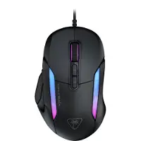 Turtle Beach Beach Kone II ergonomisk RGB-gamingmus, sort