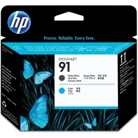HP 91 Printhead matte black/cyan C9460A Modsvarer: N/A