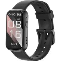 INF Multifunktionelt smartwatch kompatibel med Da Fit — 1.47-inch kvadratisk TFT, IP68, Bluetooth-opkald, 150mah batteri Black