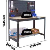 Simonwork (bancos De Trabajo) Bt2 Metalhylde 1445x1210x610 Mm