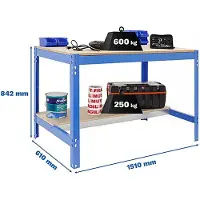 Simonwork (bancos De Trabajo) Bt0 Arbejdsbord 842x1510x610 Mm