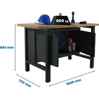 Simonwork (bancos De Trabajo) Bt6 Garderobe 865x1800x750 Mm