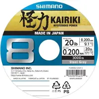 Shimano Fishing Kairiki 8 Flettet Fiskesnøre 3000 M