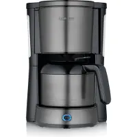 Severin termokaffemaskine Type KA 9343 Dark Inox