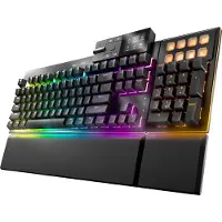 Be-Quiet! be quiet! Dark Mount - Tastatur - 100% - med mediedock, tilpasselige displaytaster - baggrundsbelyst - USB - QWERTY - USA - tastkontakt: be quiet! Silent Tactile (hot-swappable) - sort - boks