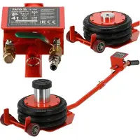 YATO PNEUMATIC JACK SNOWMAN 4T WITH CAP