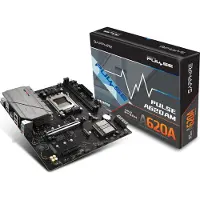 SAPPHIRE TECHNOLOGY PULSE A620AM Bundkort - AMD A620A - AMD AM5 socket - DDR5 RAM - Micro-ATX