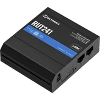 Teltonika RUT241 eSIM | Industriel 4G LTE-router | Cat 4, 2x RJ45 100Mb/s, eSIM