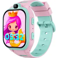 24hShop Forever Smartwatch Kids Boost GPS WiFi 4G KW-530 / pink smartur til børn / børneur