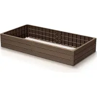 Prosperplast Pakelta plastikinė lysvė, 149,2x75,6x25 cm