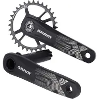 Sram SX Eagle Crankset Speed: 12 Spindle: 28.99mm BCD: Direct Mount 32 Dub 175mm Black MTB