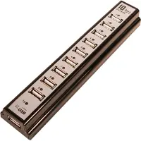 Logilink UA0096 USB hub - 10 ports