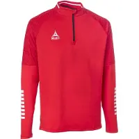 Select Træningstrøje Monaco v24 Half Zip - Rød/Hvid, størrelse Small