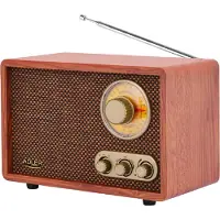Adler retro Bluetooth-højttaler med FM/AM-radio