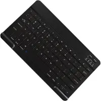 INF Trådløst Bluetooth-tastatur - 10-tommers genopladeligt Black