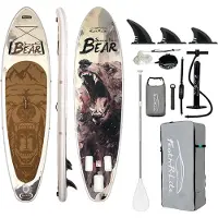 Bestway SUP-paddleboard Sup paddleboard-sæt 7-i-1 KUBISPORT 350 x 90 x 15 cm