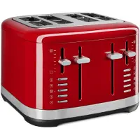 KitchenAid brødrister 4 skiver Empire red
