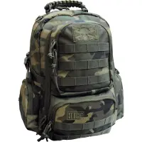 St. Majewski Stright BP-36 militær rygsæk Woodland Camo MAJEWSKI