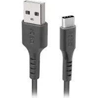 SBS TECABLEMICROC15K USB-A - USB-C kabel 1,5 m - Sort