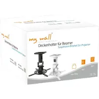 My Wall projektorbeslag op til 15 kg - 215 mm - sort